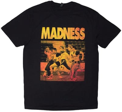 Madness - Gold Keep Moving Heren Tshirt - S - Zwart