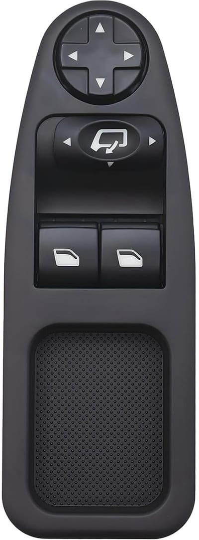 Button Closure voor Raamcontrole, 13 Pins, Compatibel met Citroën Jumpy, Peugeot Expert en Fiat Scudo 2007-2016, Raambediening Accessoire