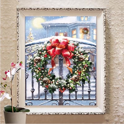 DIY 5D Diamond schilderij volledige ronde hars landschap Diamond borduurwerk borduurpakketten Wall Art Home Decor Full Square 20X30CM