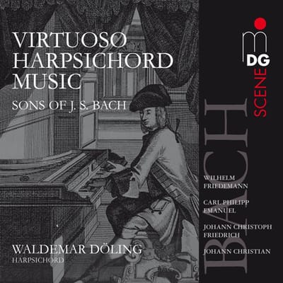Waldemar Döling - Works For Harpsichord, Sons of J.S. Bach (CD)