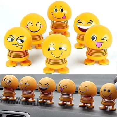 Auto Auto Auto Speelgoed Grappige Schuddende Hoofd Pop Kleine Ornamenten Leuke Accessoires Interieurlijsten Creatieve DIY Montage Decoratie Accessoires