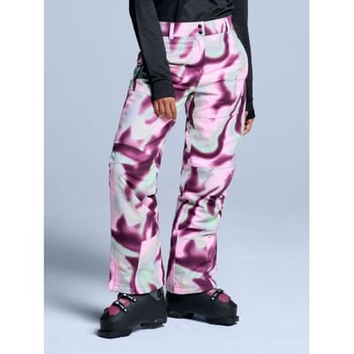 Poederbaas Skibroek Dames - Arty 2L Insulated - Tie Dye Pink Multi - Maat S