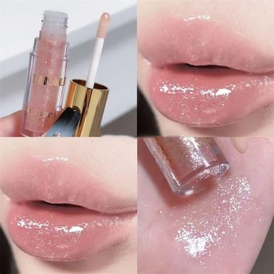 Waterdichte Shimmer Glitter Lipgloss 5 Kleuren Sprankelende Glitter Vloeibare Lipstick Lipgloss Sexy Lip Make-up Cosmetica