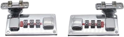 Bagage Cijferslot - Reisslot Koffer - Veilig Reizen - Gelegeerde Sluiting - 65x33mm - Zilver