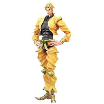 17CM JoJo's Bizarre Adventure Stardust Crusaders Kujo Jotaro Dio Brando Anime Actiefiguren Model Collectie Speelgoed Cadeau gray