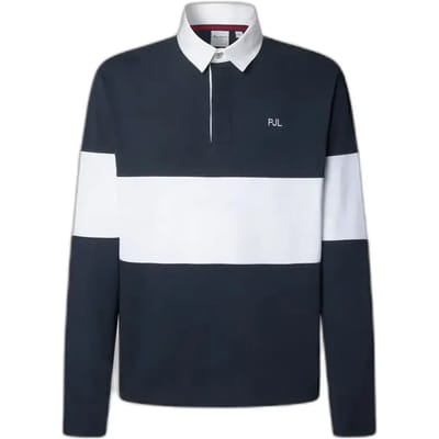 Pepe Jeans Ralf Lange Mouw Poloshirt Blauw L Man