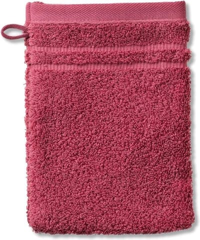 Kela Leonora - Washandje - Pastel Rood