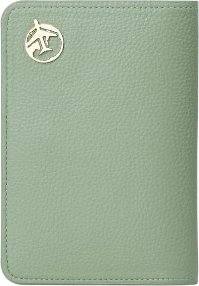 Leren paspoorthoes voor mannen en vrouwen, PU leer, reisbescherming, paspoort, instapkaart, ID-kaart, stijlvolle accessoires voor reizigers