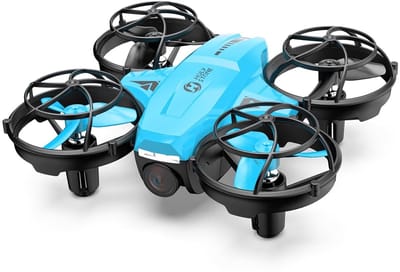 HS420 Mini Drone met Camera 1080P - Blauw