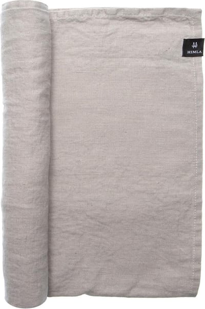 Himla Sunshine tafelloper linnen – Ash