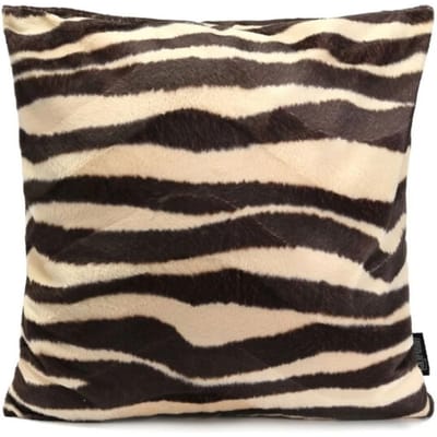 Gek op kussens! Sierkussen furry zebra | 45 x 45 cm | polyester