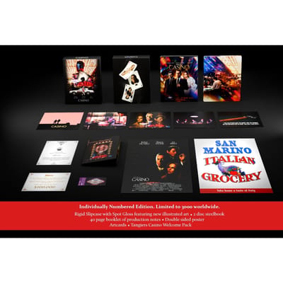 Casino - Limited Ultimate Collector’s Edition - Steelbook - 4K Ultra HD & Blu-Ray - Import