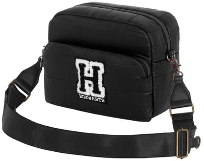 Karactermania - Harry Potter - Gewatteerde IBiscuit Schoudertas - Handtas - Crossbody Tas - Zwart
