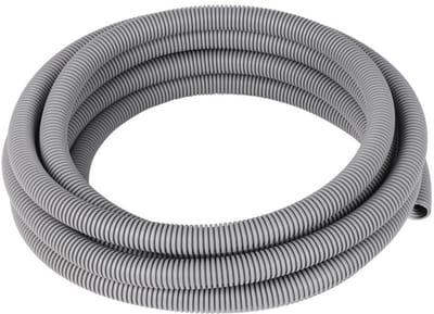 Akon installatiebuis - flexibel - 3/8" - 5 m - grijs