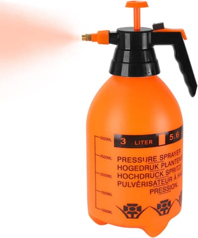 Drukspuit - Watersproeier - Planten water geven - Handmatige pompdruk - 3 liter - Meerkleurig