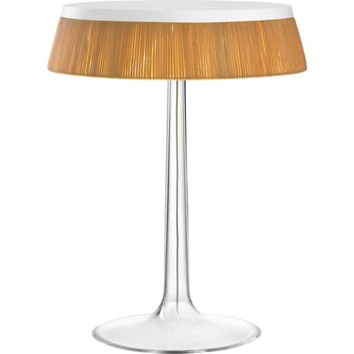 Flos - Bon Jour tafellamp - rotan - wit - bruin