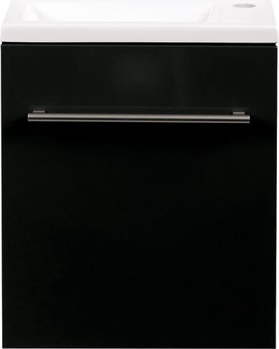 Fonteinmeubel Differnz Tight 40x22 cm Zwart