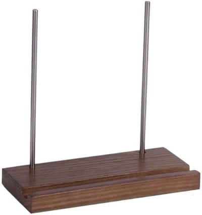 Platen Displayrek - Vinyl Opslag - Muziek Collectie - Hout Metaal Combinatie - 20x9x20 cm - Niet Gespecificeerd