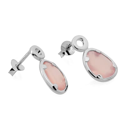 Orphelia 'Rivera' Dames 925 Sterling Zilver Dangle Oorbellen - Zilver ZO-7480/PC