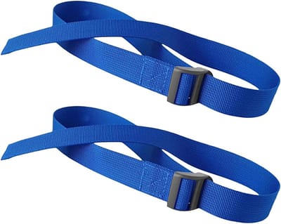 Voettrainer Pedalen - Beentrainer Vervanging - Cardio Training - Verbeterde Stabiliteit - 76.2 cm - Blauw