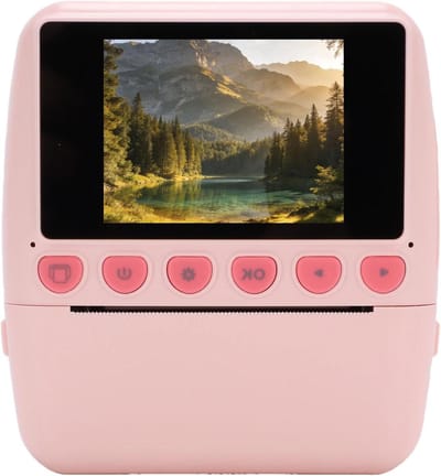 Direct Print Camera - Kindercamera Foto - Feestjes Uitjes - HD Video Opname - 2.4 Inch Display - Wit