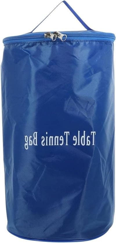 Tafeltennisbal Tas - Ballen Opberger - Sport Organisatie - Duurzaam Oxford Materiaal - 21x21x36cm - Blauw