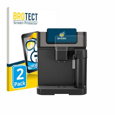 BROTECT - Screenprotector voor Grundig KVA 7230 - Folie Beschermfolie transparant 2 Stuks