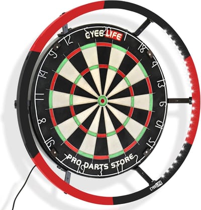 Dartlamp 2 Kleuren voor Stalen Dartbord - 360 Graden Verlichting