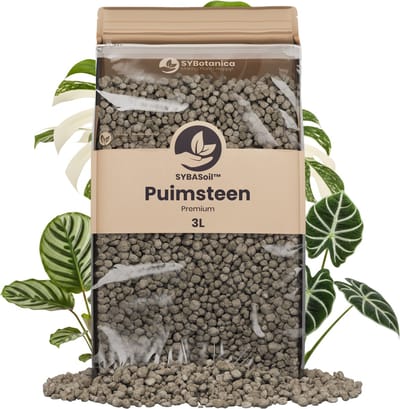 Sybotanica - Puimsteen 3L Fijn (4-8mm) - Bodemverbeteraar - Terrarium Decoratie
