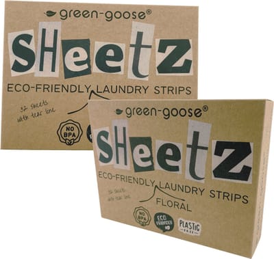 green-goose® Wasstrips | 64 Wasbeurten | Zomerbloemen