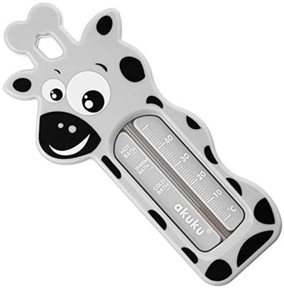 Badthermometer voor baby en kinderen met giraffe ontwerp