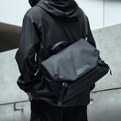 Crossbody Tas, Heren Crossbody Schoudertas met Grote Capaciteit, Sportrugzak, Crossbody Tas 12 inches gray