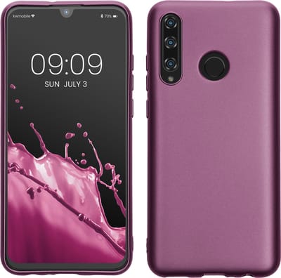 kwmobile telefoonhoesje geschikt voor HONOR 20 Lite - Hoesje voor smartphone - Back cover in metallic lila