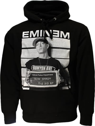 Eminem Slim Shady Mugshot Hoodie Trui - Officiële Merchandise - XXL