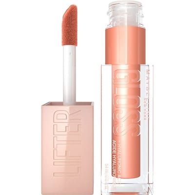 Maybelline Lifter Gloss Hydraterende Lipgloss met Hyaluronzuur 5g (Verschillende Tinten) - 007 Amber