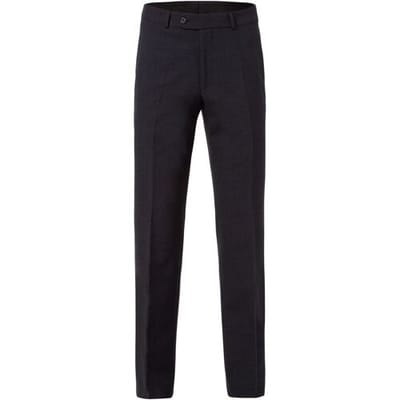 Gardeur Broek Regular Fit Clima Wool Dun Antraciet / male