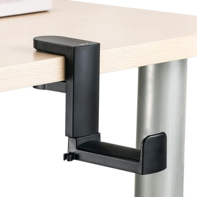 Hoogwaardige Hoofdtelefoonstandaard met 360° Rotatie, Verstelbare Klem en Desk Clip voor Gaming en Muziekheadsets