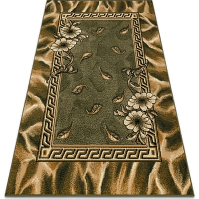 Kleden Rugsx Tapijt BCF Morad TRIO Klassiek bladje, bloemen 80x150 cm