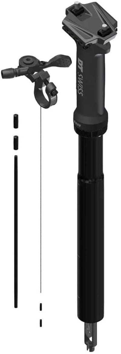 Dt Swiss D 232 L1 Trigger Dropper Zadelpen 60 Mm Zilver 340-400 mm / 30.9 mm