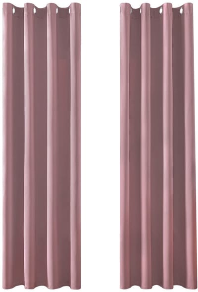 Unyqoos® Tijdloze Thermische Verduisteringsgordijnen met Moderne Ingewerkte Ringen voor Diverse Ruimtes
