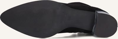 Notre-V 63231 Enkellaarsjes - Enkelboots met rits - Dames - Zwart - Maat 36