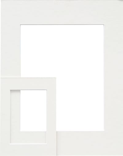 Deknudt Frames passe-partout - wit - foto 15x23 - buitenformaat 20x30