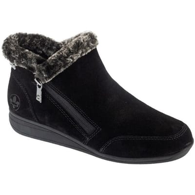 Rieker Booties 47256, Vrouwen, Zwart, Laarsjes, maat: 36