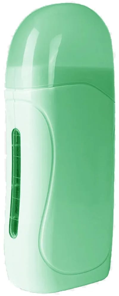 Draagbare waxverwarmer voor ontharing, elektrische roller-ontharingsset voor thuisgebruik, geschikt voor op reis, thuisgebruik, in de spa en andere gelegenheden, groen en milieuvriendelijk.