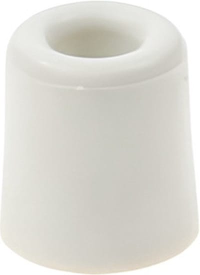 Deurbuffer - wit - rubber - 35 x 30 mm - deurstopper
