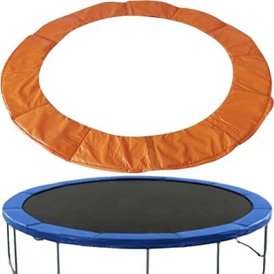 Trampoline Vervangingsmat - Veerbescherming Trampoline - Veilig Springen - Waterdicht PVC Materiaal - 1.8M tot 3M - Oranje