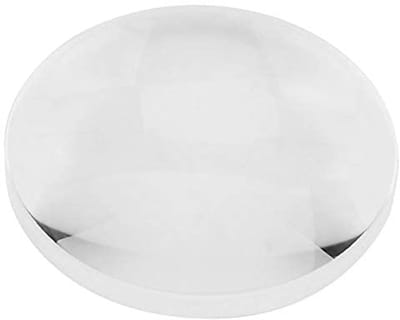 Store_8 - Bolle lens - Vergrootglaslens - 100 mm brandpuntsafstand - Geschikt voor fysisch optica-experiment - Perfect voor DIY projecten