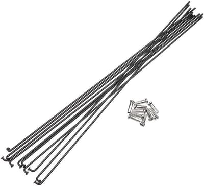 Fiets Spaken - Fietsnippels - Fiets Reparatie - Roestvrij Staal - 2mm Diameter - Zilver