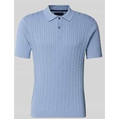 Slim Fit poloshirt in brei-look