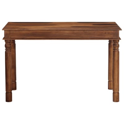 vidaXL - Eettafel - 120x60x77 - cm - massief - acaciahout
